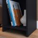 Kit 2 Mesas Cabeceira Fantasy Preto Mesinha Organizadora Prateleira Painel Suspenso Cama Box Queen Size 1,60 Suede - Lojas RPM