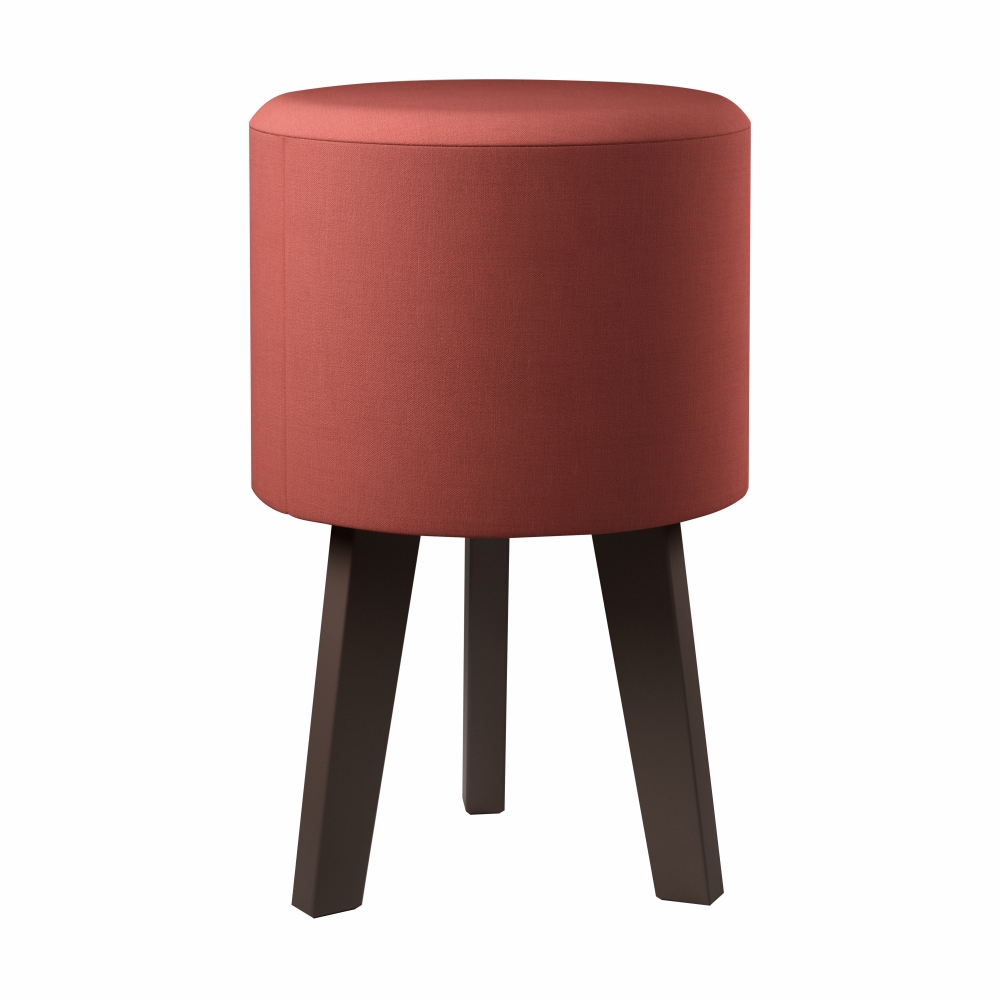 Kit 2 Puffs / Banquetas Alegretto - Vermelho - Ego Estofados