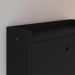 Kit Quarto Sapateira Vertical 3 Gavetas Basculantes Dark Preto e Mesinha Lateral Pequena Nicho Organizador Dream Preto/Cinamomo – RPM