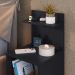 Mesa Cabeceira Fantasy Nicho Porta Objetos Prateleira Organizadora Mesinha Lateral Decoração Quarto Preto - Lojas RPM