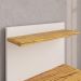 Mesa de Cabeceira Nina cor Off white / Nature