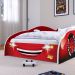 Mini Cama Infantil Carro 96 MDF Montessoriana Lateral Protetora Decoração Tema Quarto Menino - Vermelho - RPM Móveis