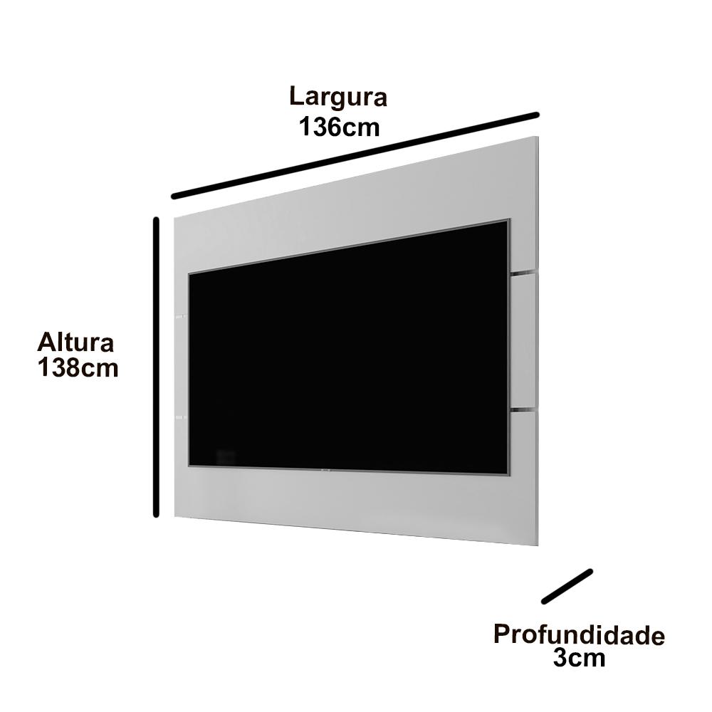 Painel JB 5303 para Tv de até 42 polegadas - Canela - JB Bechara