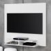 Painel Quênia Tv 32 Polegadas Prateleira Organizadora Porta Objetos Decoração Sala Quarto Multiuso - Branco - RPM Móveis