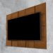 Painel Suspenso JB 5095 Alto Relevo Decoração Sala Quarto Tv 32 39 40 Polegadas Caramelo - RPM Móveis