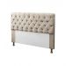 Kit Cabeceira + Baú Mirage Casal 140cm Suede Bege