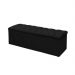 Kit Cabeceira + Baú Mirage Casal 140cm Suede Preto