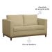 Sofá 2 Lugares Aspen Suede Bege