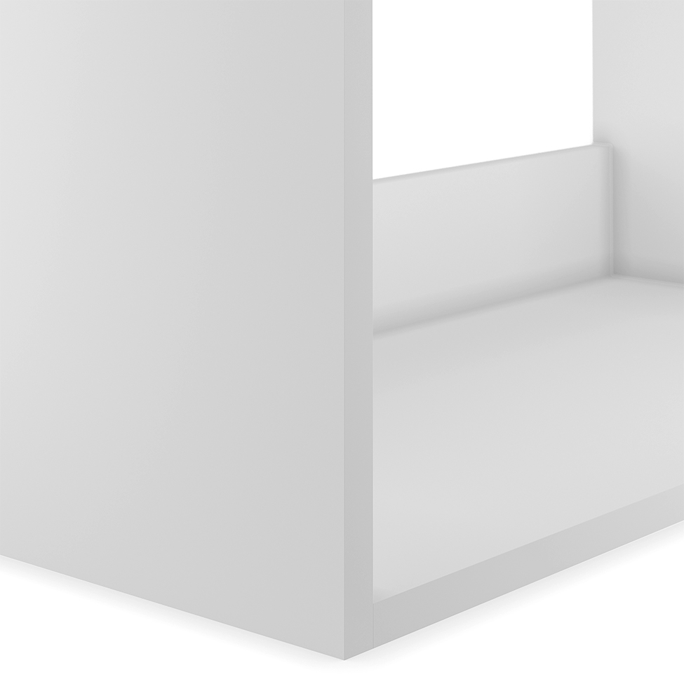 Estante Livreiro Bilbao Branca