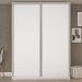 Guarda-Roupa Casal Belluno 2 PT 3 GV Branco