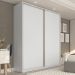 Guarda-Roupa Casal Belluno 2 PT 3 GV Branco