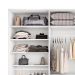 Guarda-Roupa Casal com 3 Espelhos Belluno 3 Portas 3 Gavetas Branco