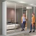 Guarda-Roupa Casal com Espelho Zermatt 100% MDF  4 Portas 6 Gavetas Branco