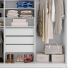 Guarda-Roupa Solteiro com Espelho Zermatt 100% MDF  3 Portas 3 Gavetas Branco