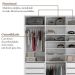 Guarda-Roupa Solteiro com Espelho Zermatt 100% MDF  4 Portas 6 Gavetas Branco