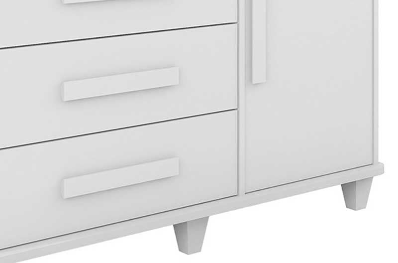 Cômoda Grécia Branco - RV Móveis