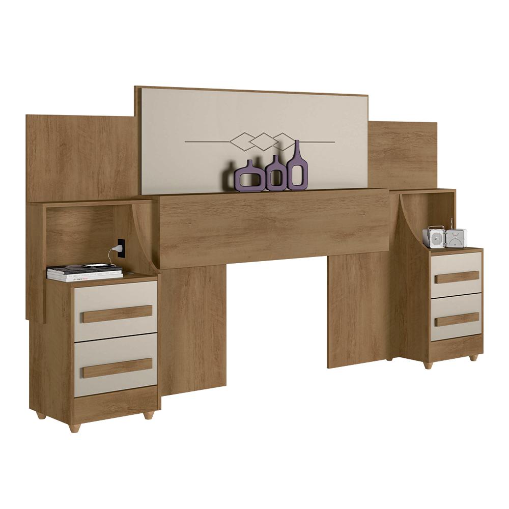 Cabeceira Regulavel Luca Cinamomo Off White