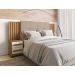 Cabeceira com Captone Trieste Cinamomo Off White