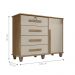 Gaveterio com 1 Porta Estrasburgo Cinamomo Off White