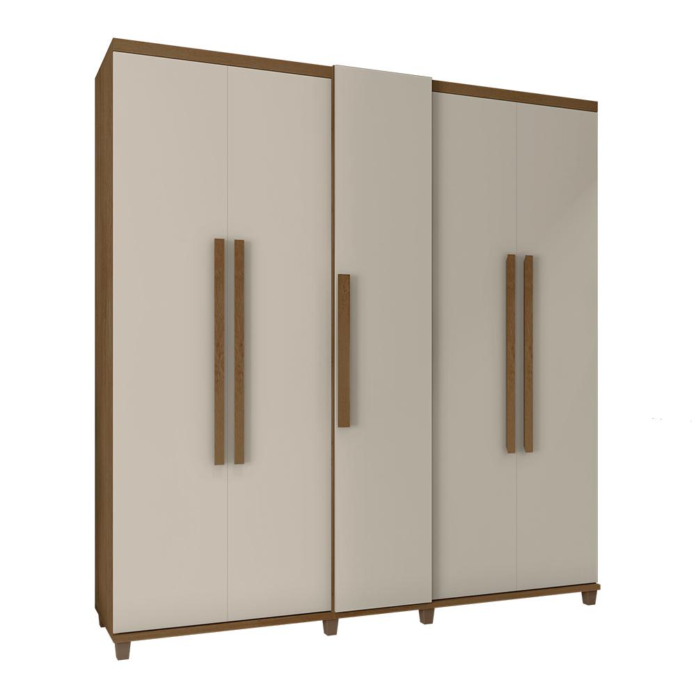 Guarda Roupa 5 Portas Toyota Cinamomo Off White