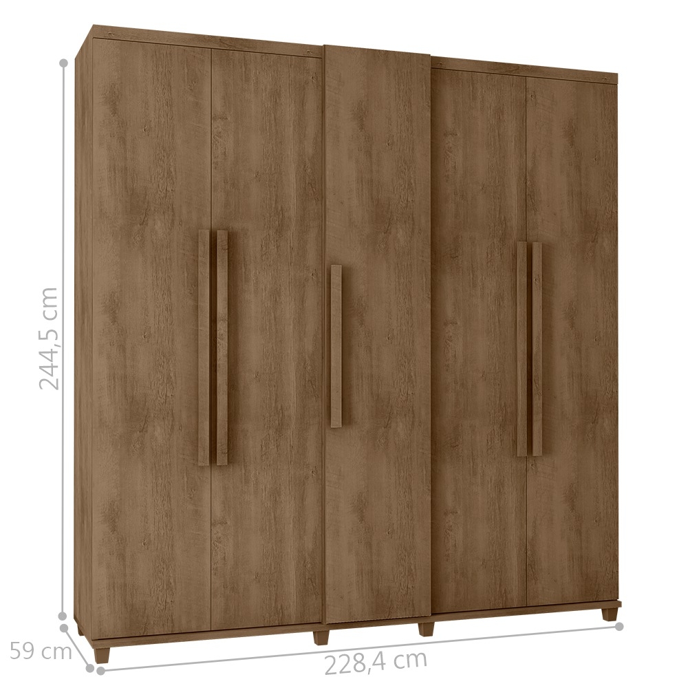Guarda Roupa Sapateira 5 Portas Paloma Freijó