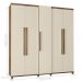 Guarda Roupa Sapateira 5 Portas Paloma Freijó Off White