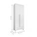 Guarda Roupa com 2 Portas Trento Branco