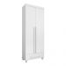 Guarda Roupa com 2 Portas Trento Branco