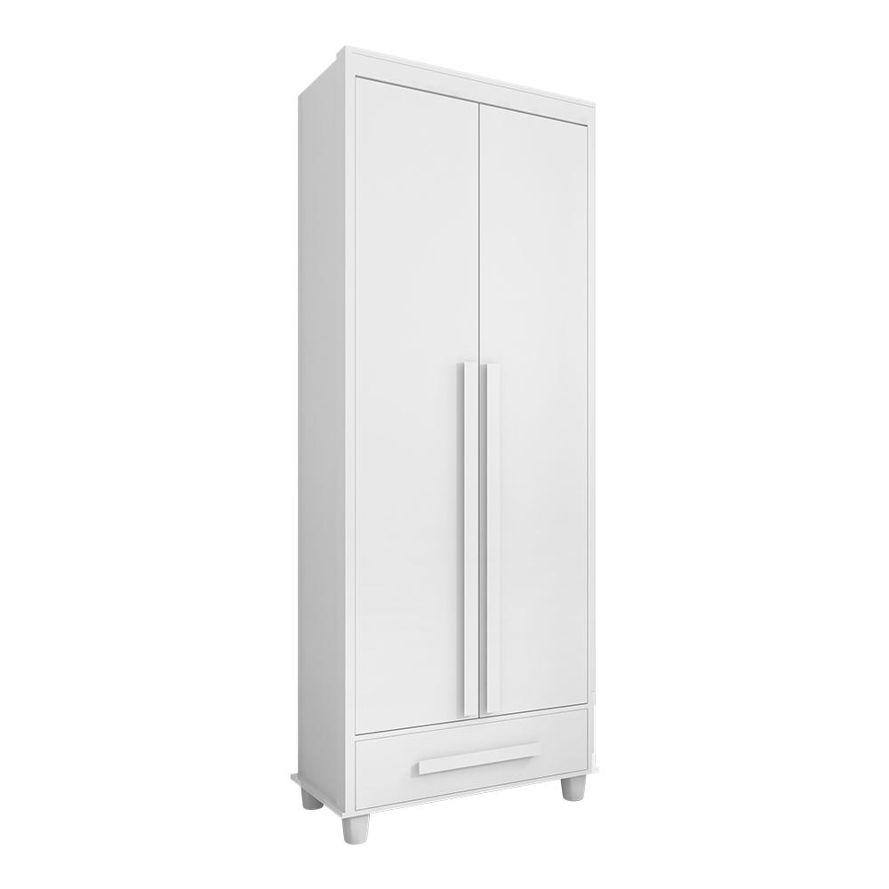Guarda Roupa com 2 Portas Trento Branco