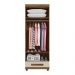 Guarda Roupa com 2 Portas Trento Cinamomo Off White