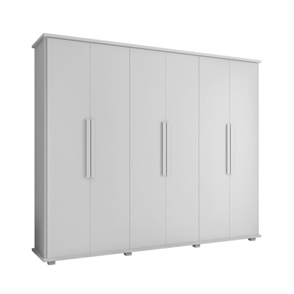 Guarda-Roupa com 4 Gavetas Bolzano Branco