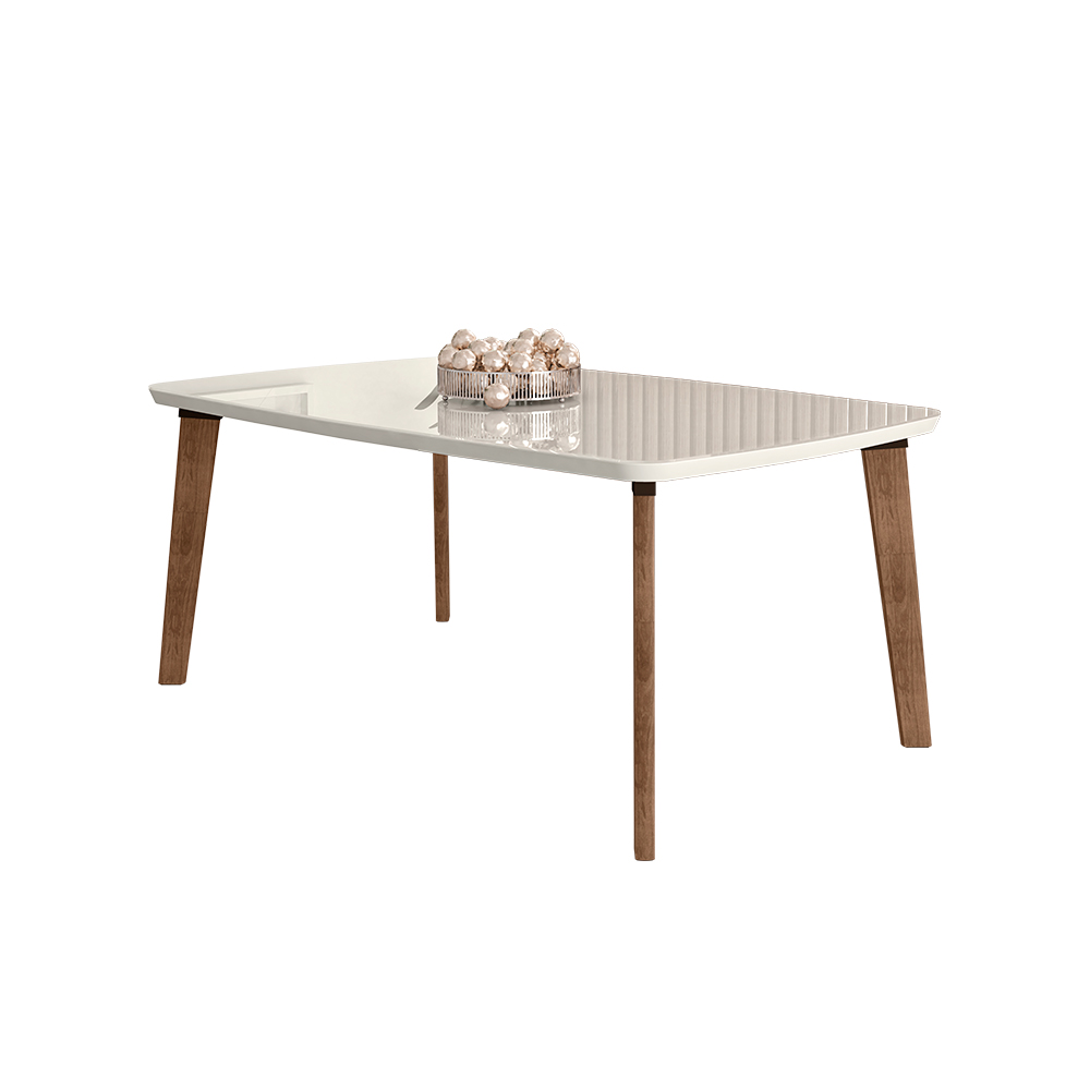 Mesa 1,70 x 0,90 Manchester Oblongo Off White