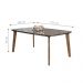 Mesa Liverpool 1,70 x 0,90 Oblongo Grafite