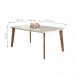 Mesa Liverpool 1,70 x 0,90 Oblongo Off White