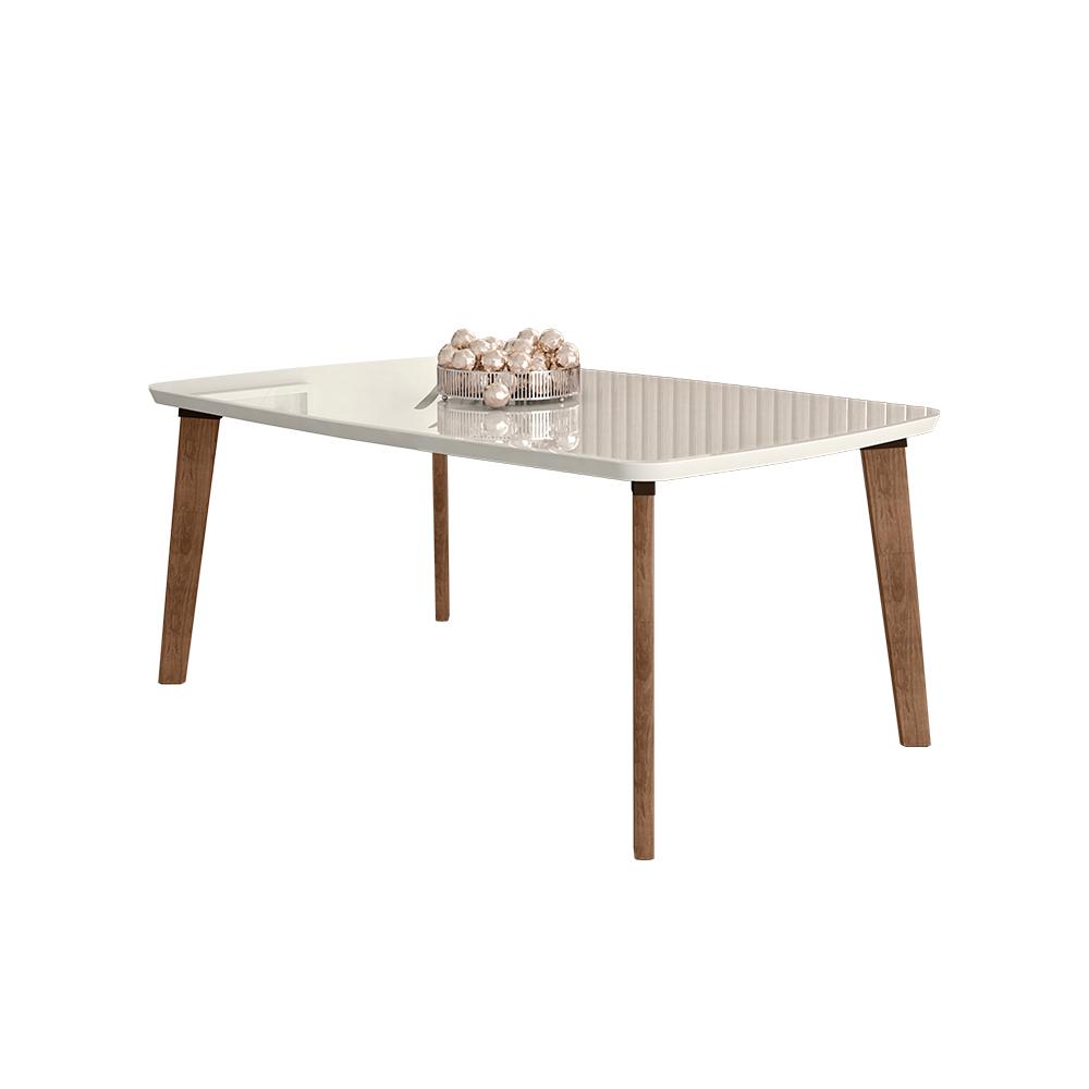 Mesa Liverpool 1,70 x 0,90 Oblongo Off White