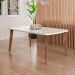 Mesa Liverpool 1,70 x 0,90 Oblongo Off White