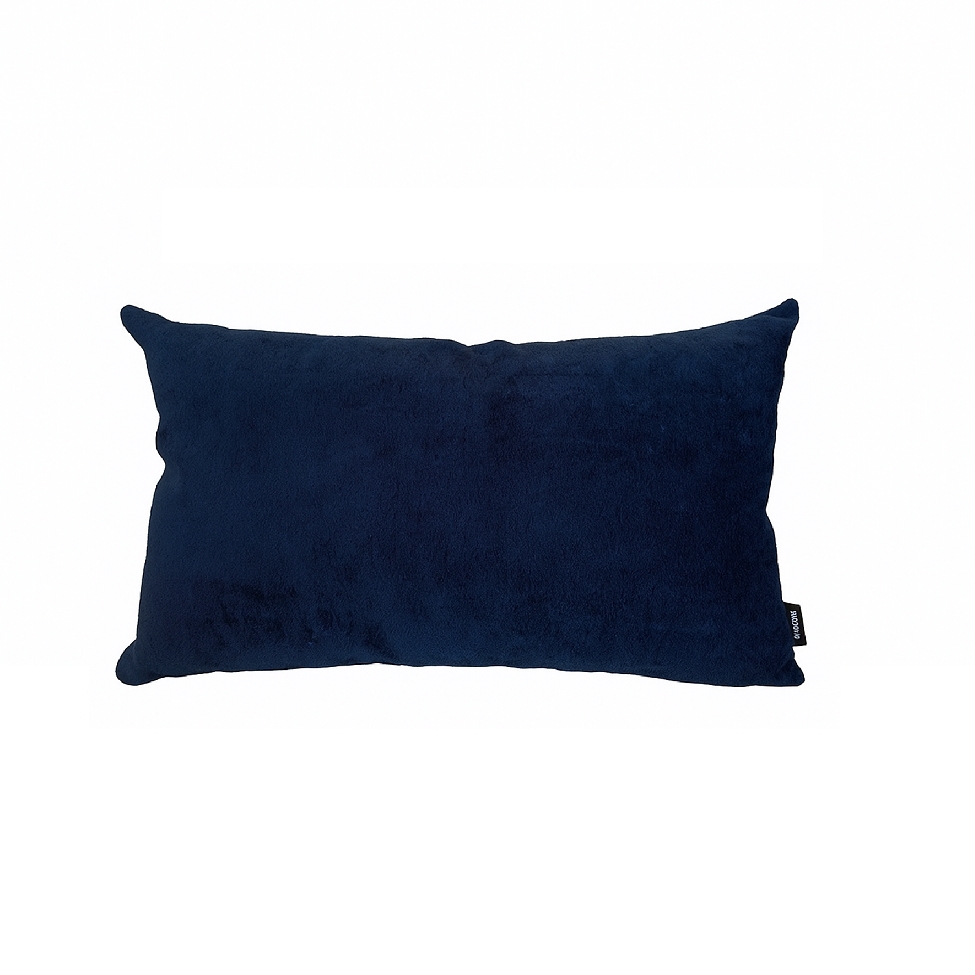 Almofada Retangular Charme Azul Marinho 30x50 cm