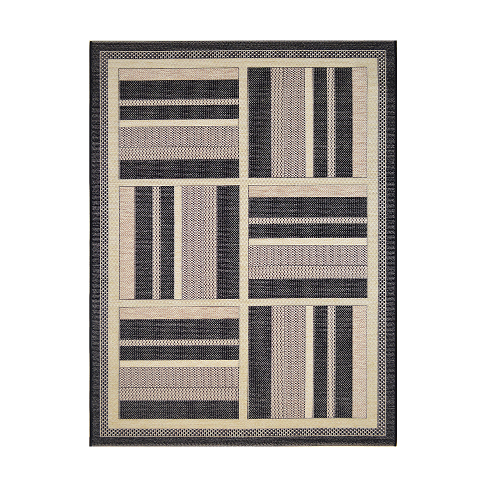 Tapete Deck II Retangular Polipropileno 200 X 250 cm Marrom