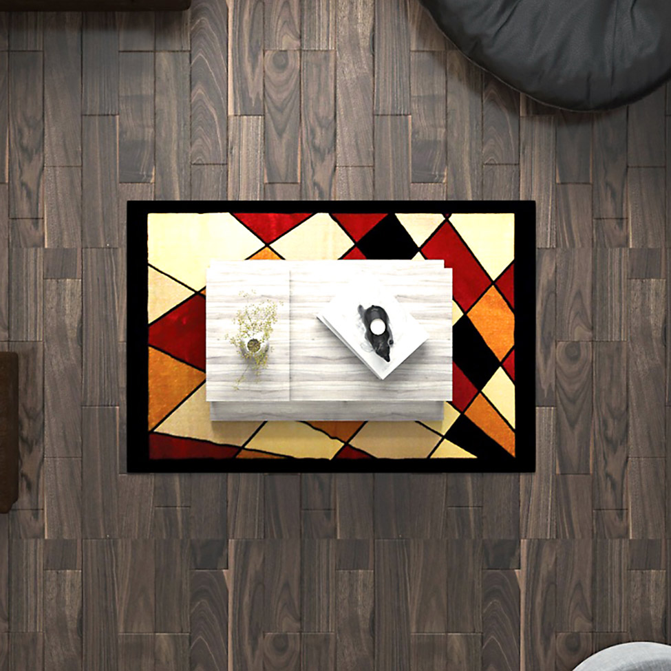 Tapete Veludo  Marbella Boreal Vitral 98x150