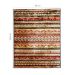 Tapete Vintage Retangular Veludo 60x120 cm Colorido