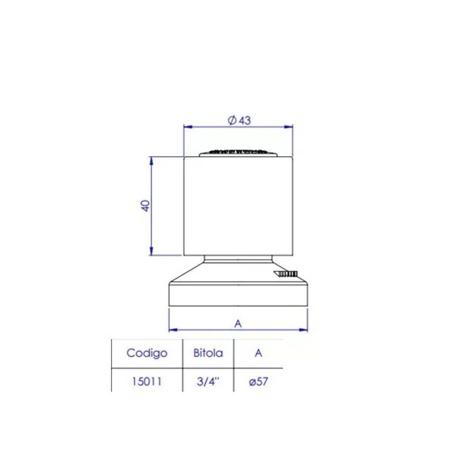Acabamento para Registro Encaixe Padrão Deca 1/2\'\' e 3/4\'\'