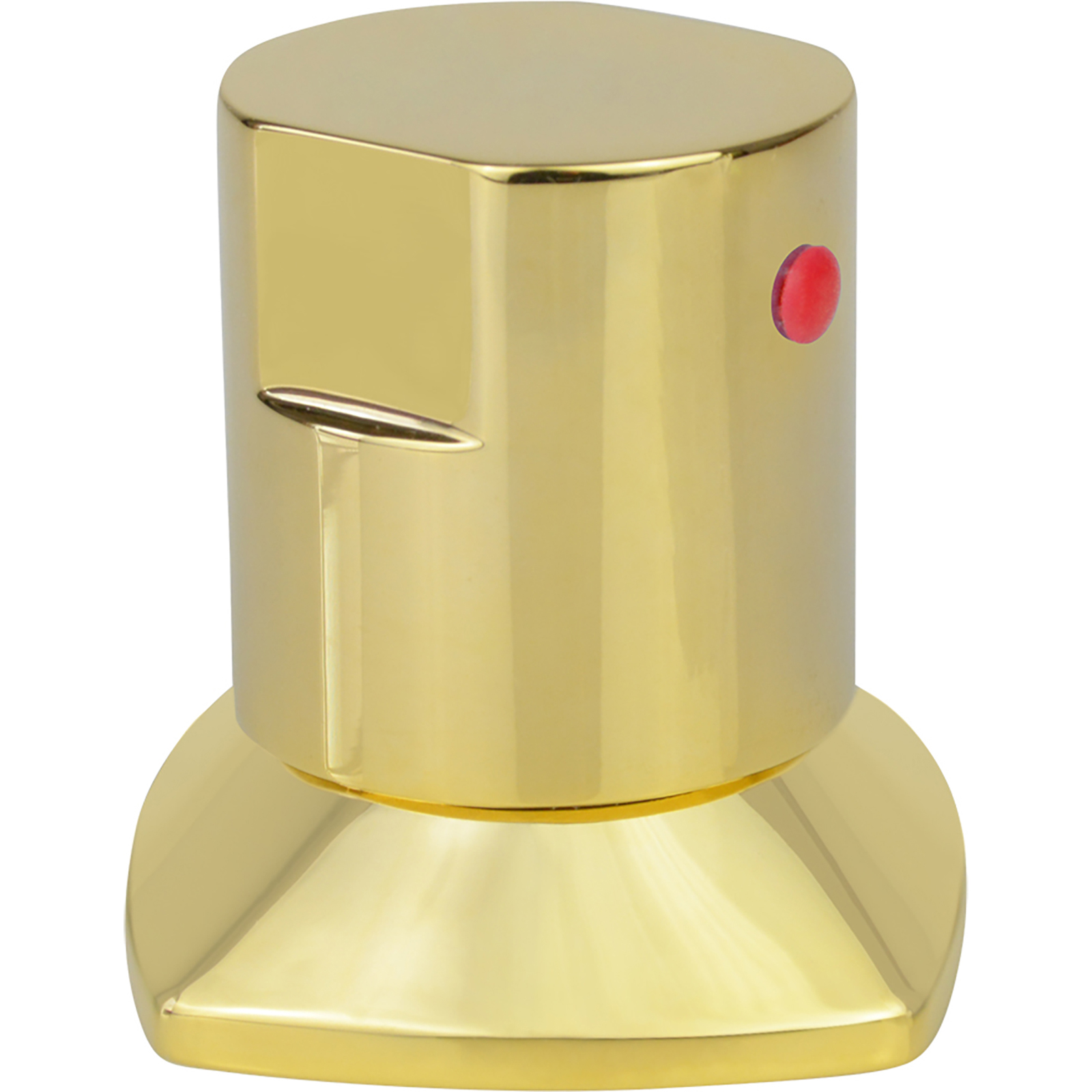Kit 05  und Acabamento Registro Dourado Ouro Encaixe Padrao Deca Docol 1.2 e 3.4 