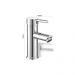Misturador Monocomando Para Lavabo Lavatório Metal