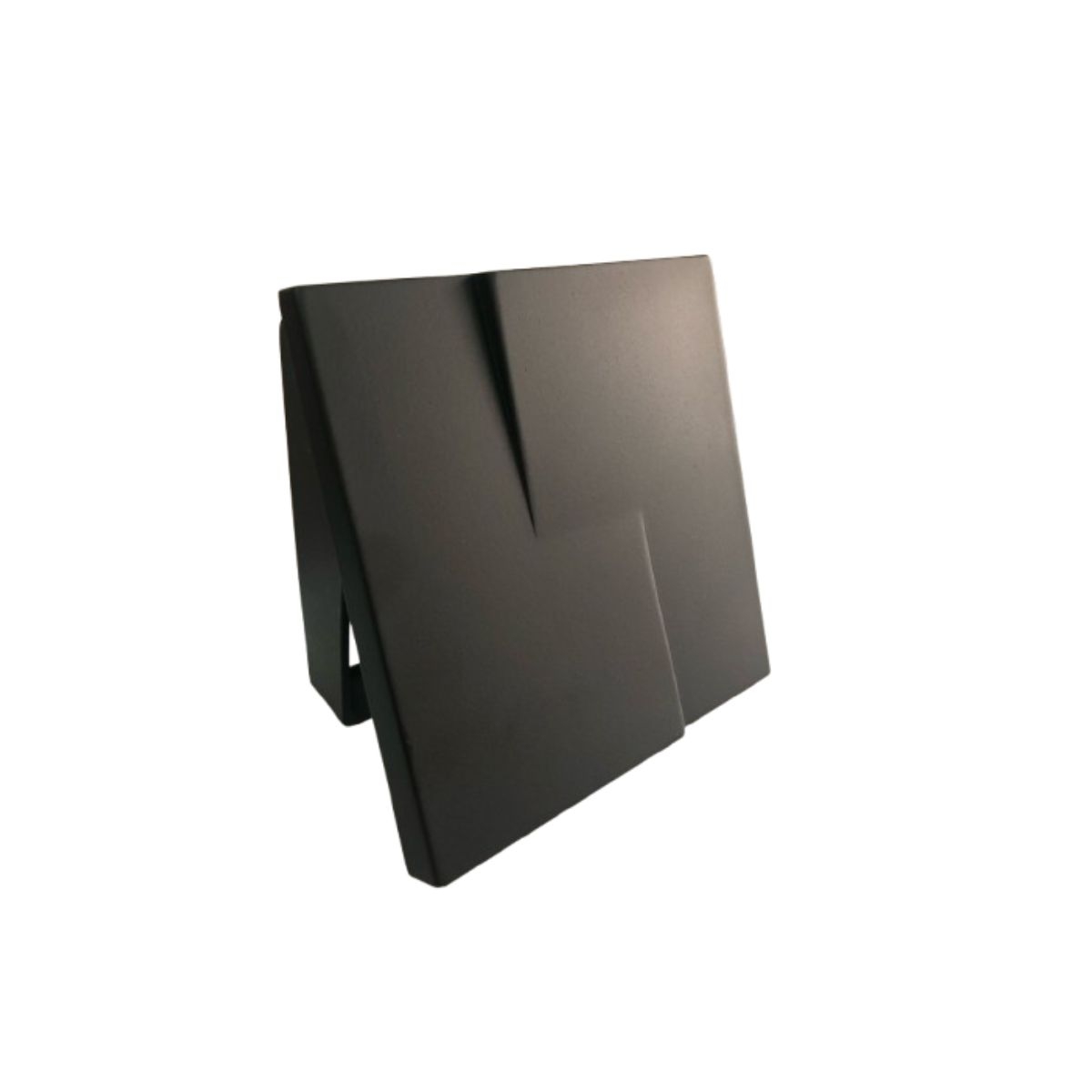 kit 02 und Acabamento Válvula Descarga metal Preto Fosco 