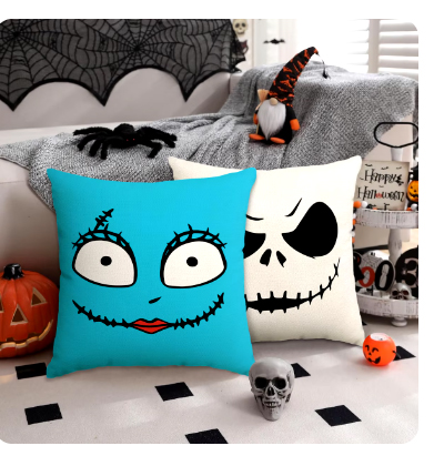 Almofada Kit com 2 Jack e Sally
