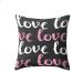 Almofada Love Rosa
