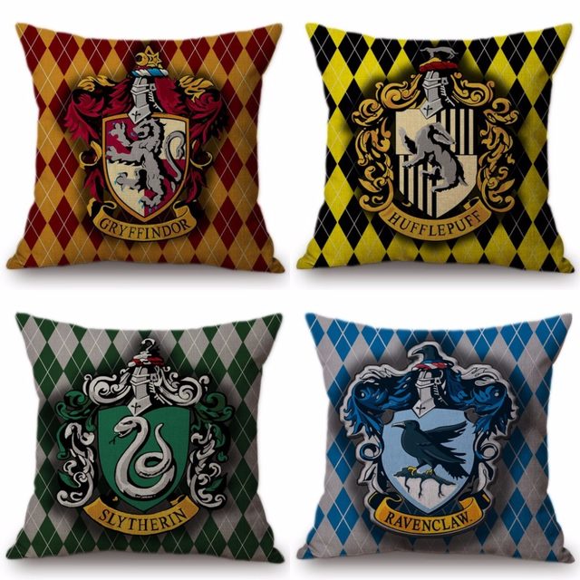 Almofada kit com 4 Harry Potter Casas