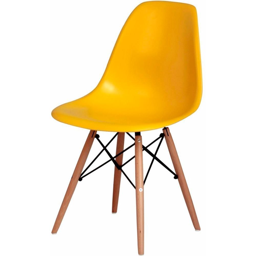 Cadeira Charles Eames Eiffel - Amarelo