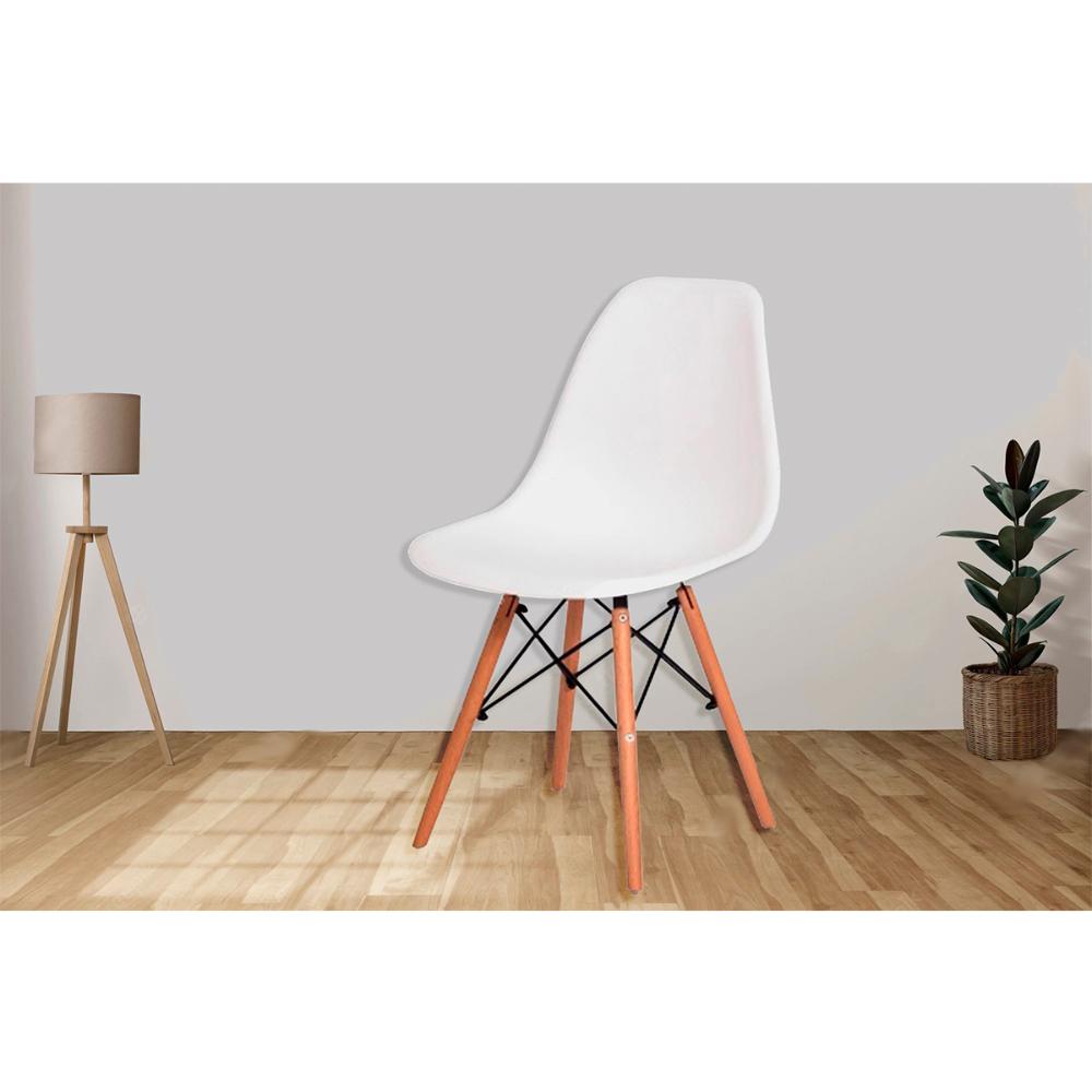 Cadeira Charles Eames Eiffel - Branco