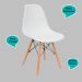 Cadeira Charles Eames Eiffel - Branco